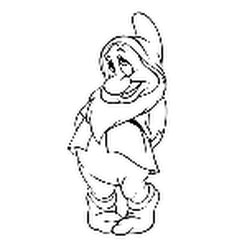 dibujos de Blancanieves y los 7 enanitos para colorear - Colorear